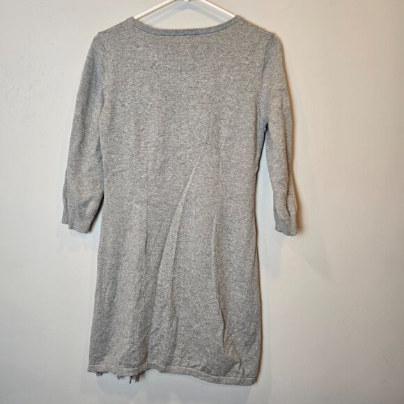 Sundance Dress Lovely Days Pointelle Knit Sweater Mini Crochet Boho Womens Small - Picture 5 of 7